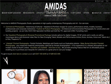 Tablet Screenshot of amidasphotography.com